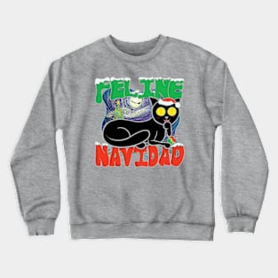 Feline Navidad Crewneck Sweatshirt